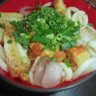 きつね冷やしうどん